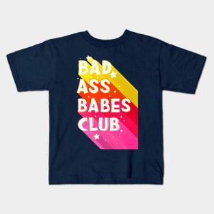 Bad Ass Babes Club Kids T-Shirt